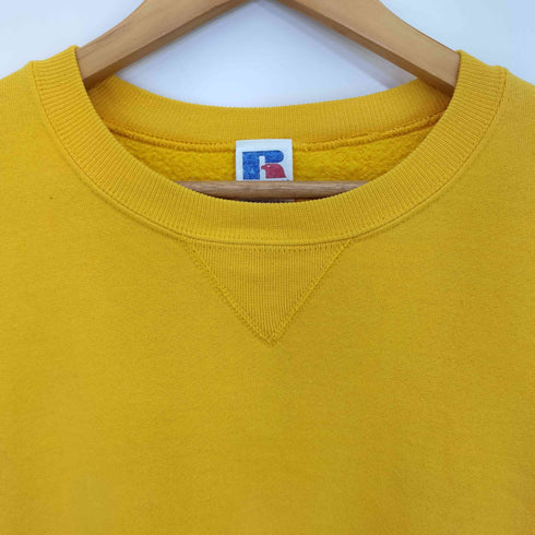 ラッセルアスレチック RUSSELL ATHLETIC 90s USA製 ブランク 無地 クルーネックスウェット メンズ import:XXL