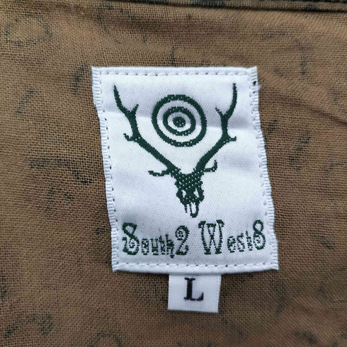 サウスツーウェストエイト SOUTH2 WEST8 Hunting Shirt レオパード ハンティングシャツ メンズ JPN:L