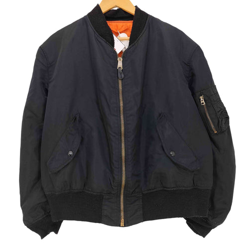 アルファインダストリーズ ALPHA INDUSTRIES 80-90s USA製 MA-1 フライトジャケット メンズ import:XL