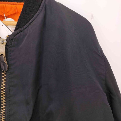 アルファインダストリーズ ALPHA INDUSTRIES 80-90s USA製 MA-1 フライトジャケット メンズ import:XL