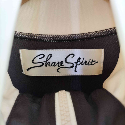 シェアースピリット SHARE SPIRIT ビーズ刺繍 フルジップジャージ レディース 40