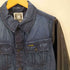 ジースターロー G-STAR RAW Slim Tailor Leather Sleeve Jacket フェイク レザー スリーブ デニム ジャケット メンズ import:M