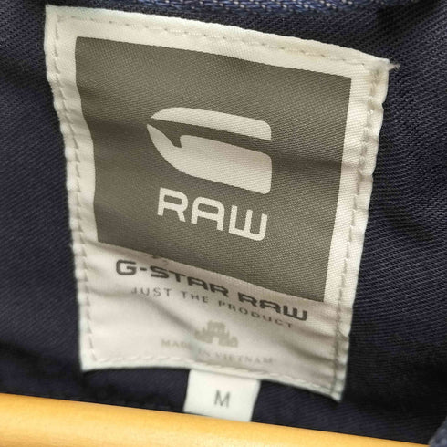 ジースターロー G-STAR RAW Slim Tailor Leather Sleeve Jacket フェイク レザー スリーブ デニム ジャケット メンズ import:M