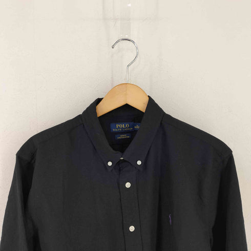 ポロラルフローレン POLO RALPH LAUREN SLIM FIT STRECH OXFORD BDシャツ メンズ import:XL