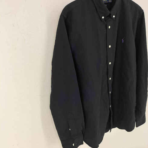 ポロラルフローレン POLO RALPH LAUREN SLIM FIT STRECH OXFORD BDシャツ メンズ import:XL
