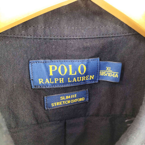 ポロラルフローレン POLO RALPH LAUREN SLIM FIT STRECH OXFORD BDシャツ メンズ import:XL