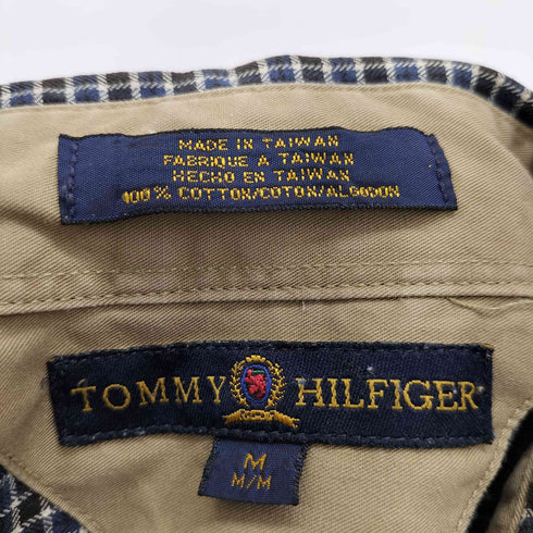 トミーヒルフィガー TOMMY HILFIGER L/S BD チェックシャツ メンズ JPN:M