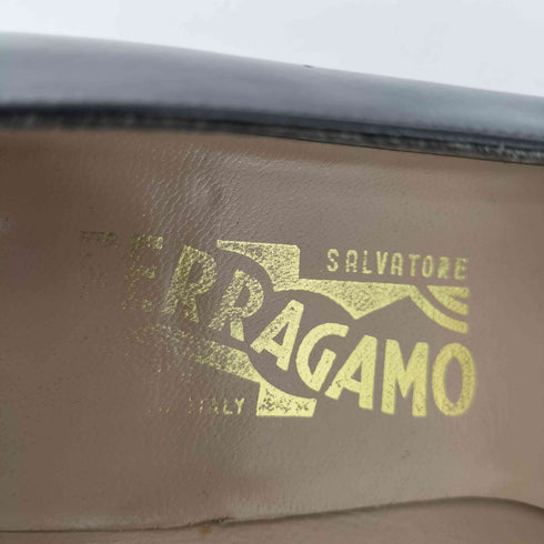 サルヴァトーレフェラガモ Salvatore Ferragamo イタリア製 ガンチーニ スクエアトゥ パンプス レディース US:7