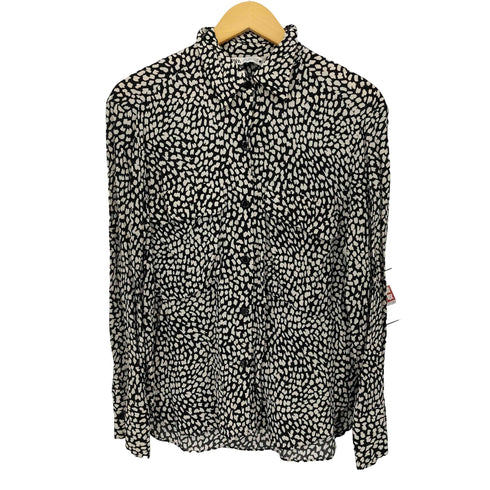 ザラ ZARA レオパード柄 シャツ レディース import:M