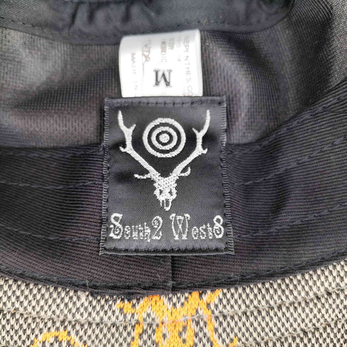 サウスツーウェストエイト SOUTH2 WEST8 Bucket Hat- Poly Jacquard. / Skull & Target メンズ M