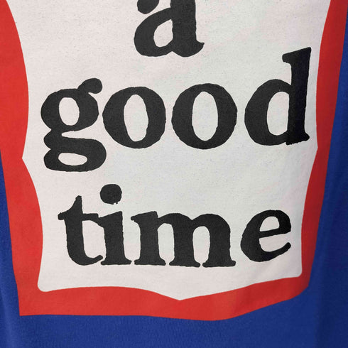 ハブアグッドタイム HAVE A GOOD TIME ロゴプリント S/S Tシャツ レディース JPN:M