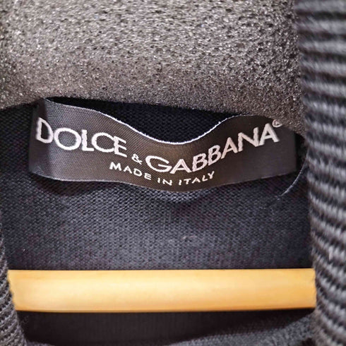 ドルチェアンドガッバーナ DOLCE&GABBANA ロゴプレート タートルネックニット メンズ