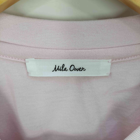 ミラオーウェン Mila Owen ノースリーブ肩パッドTシャツ レディース JPN:0