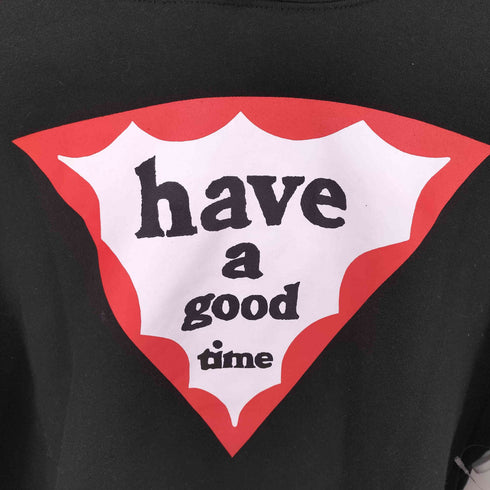 ハブアグッドタイム HAVE A GOOD TIME ロゴプリント プルオーバー パーカー メンズ JPN:S