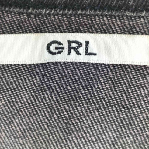 グレイル GRL ブラックデニムジャケット レディース JPN:M