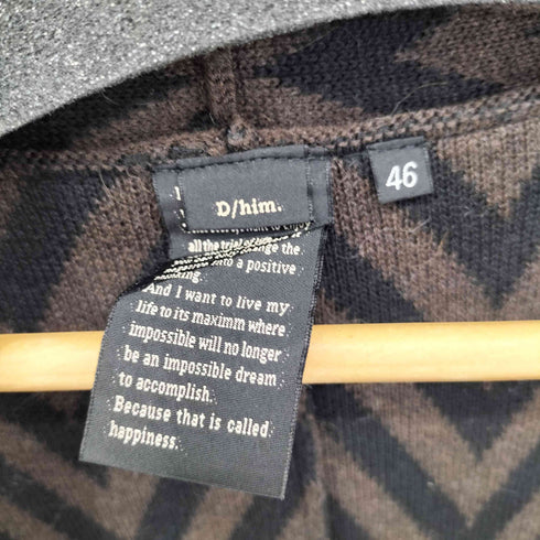 ダブルスタンダードクロージング DOUBLE STANDARD CLOTHING ジオメトリック柄 ガウン メンズ JPN:46