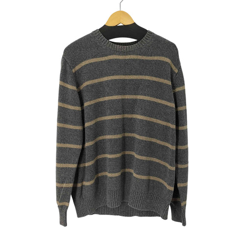 セントジョンズベイ STJOHNS BAY ボーダーコットンクルーネックニット メンズ import:XL