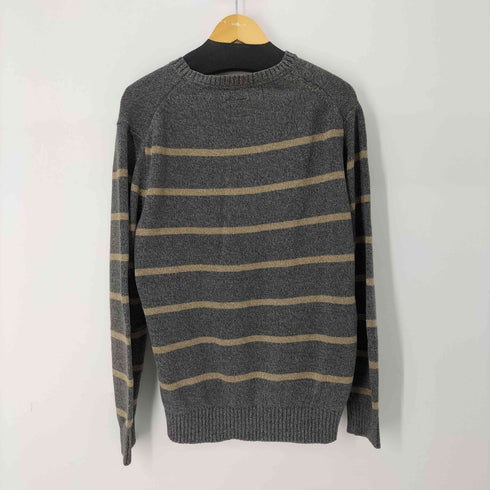 セントジョンズベイ STJOHNS BAY ボーダーコットンクルーネックニット メンズ import:XL