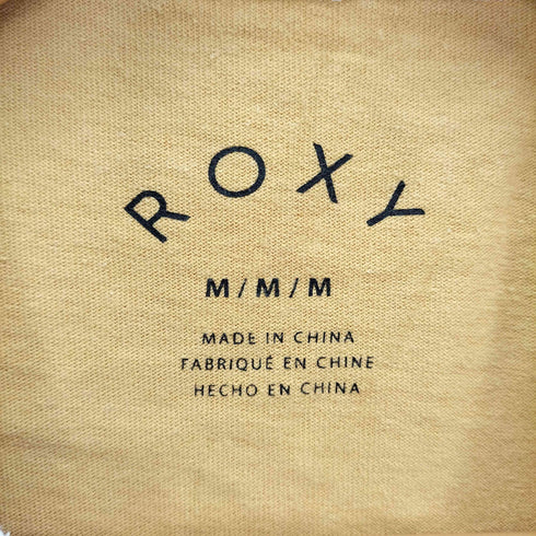 ロキシー ROXY 22SS ムラサキスポーツ別注 ルーズシルエット ワンポイントロゴ リンガーTシャツ レディース import:M