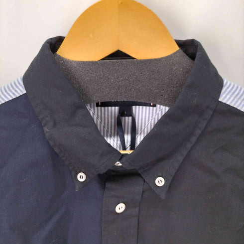 トミーヒルフィガー TOMMY HILFIGER Utility Icons 2.0 カラーブロックシャツ メンズ import:L