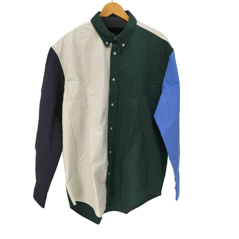 トミーヒルフィガー TOMMY HILFIGER 24SS ブロッキングソリッドシャツ メンズ import:L