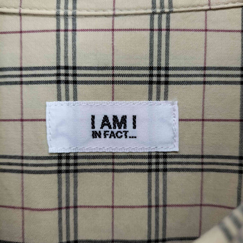 アイアムアイインファクト I am I in fact... チェックシャツ メンズ FREE