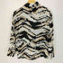 ザラ ZARA 総柄 シャツ ブラウス レディース import:M
