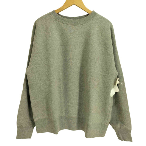 オーラリー AURALEE BACK WOOL SWEAT BIG P/O メンズ 3