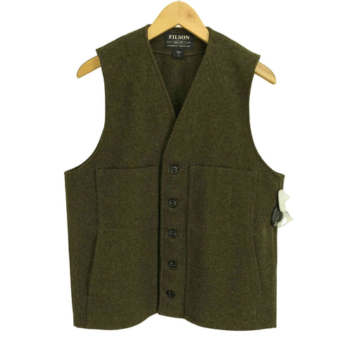 フィルソン FILSON USA製 MACKINAW WOOL VEST マッキーノ ウールベスト メンズ S