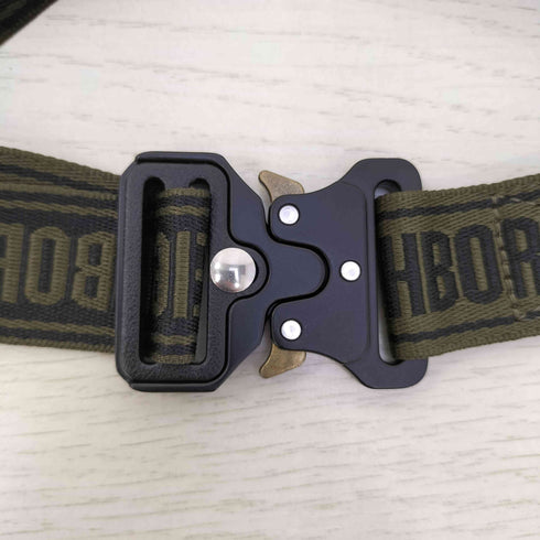 ネイバーフッド NEIGHBORHOOD JQ.LOGO / E-BELT ジャカード テープ ロゴ ローラーコースターベルト メンズ