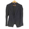 アレキサンダーマックイーン Alexander McQueen 23AW MADE IN ITALY パワーショルダー ストライプテーラードジャケット メンズ JPN:44