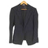 アレキサンダーマックイーン Alexander McQueen 23AW MADE IN ITALY パワーショルダー ストライプテーラードジャケット メンズ JPN:44