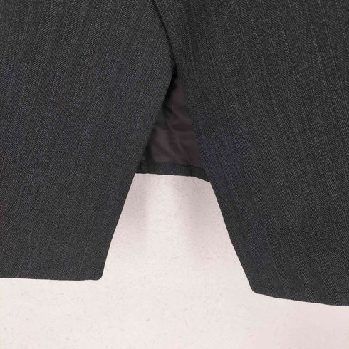 アレキサンダーマックイーン Alexander McQueen 23AW MADE IN ITALY パワーショルダー ストライプテーラードジャケット メンズ JPN:44