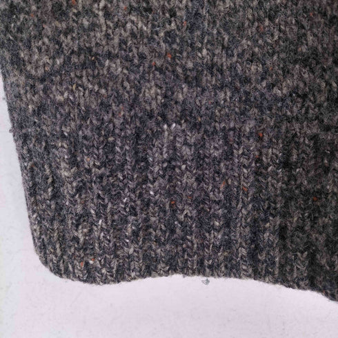 アバクロンビーアンドフィッチ Abercrombie & Fitch 80~90S ラインデザインウールVネックニット メンズ M