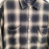 ジムフレックス GYMPHLEX FLANNEL CHECK SHIRT オンブレチェック フランネルシャツ メンズ M