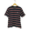 ステューシー Stussy ストックロゴ刺しゅう ボーダー柄クルーネックTシャツ メンズ JPN:M