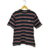 ステューシー Stussy ストックロゴ刺しゅう ボーダー柄クルーネックTシャツ メンズ JPN:M