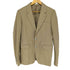 アレキサンダーマックイーン Alexander McQueen 22AW Beige Deconstructed Single Breasted Blazer Jacke メンズ JPN:46