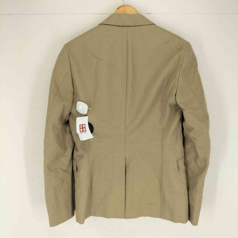アレキサンダーマックイーン Alexander McQueen 22AW Beige Deconstructed Single Breasted Blazer Jacke メンズ JPN:46