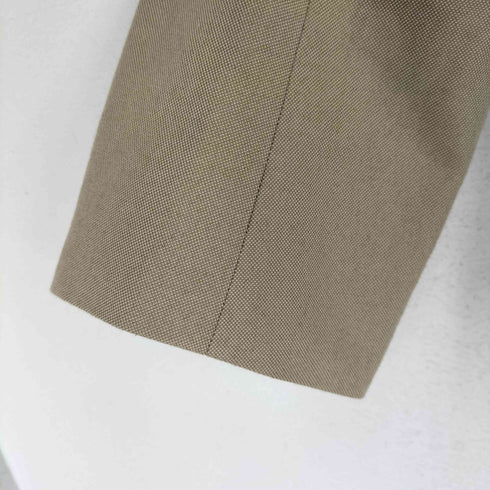 アレキサンダーマックイーン Alexander McQueen 22AW Beige Deconstructed Single Breasted Blazer Jacke メンズ JPN:46
