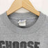 コンバース CONVERSE 80-90S USA製 CHOOSE YOUR WEAPON 1986 バスケットボール プレイヤー プリント Tシャツ 袖シングルステッチ メンズ import:M
