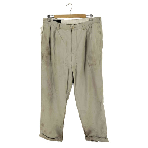 ポロバイラルフローレン Polo by RALPH LAUREN MADE IN MACAU 2タックチノパンツ HAMMOND PANT メンズ 36/30