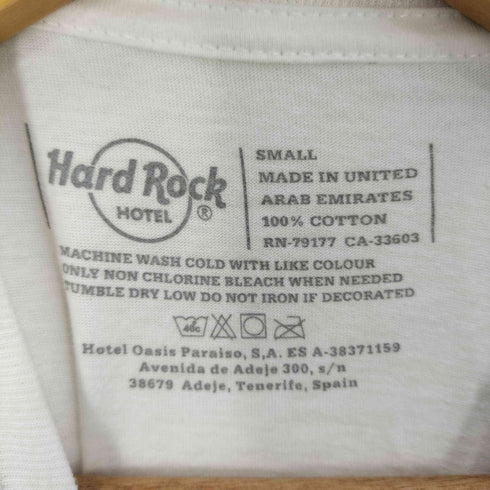 ハードロックホテル Hard rock HOTEL TENERIFE ロゴプリント ロングスリーブTシャツ レディース import:S