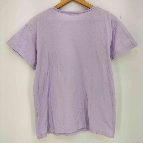 80s 裾&袖シングル 男性アイドルグループ プリント クルーネックTシャツ メンズ
