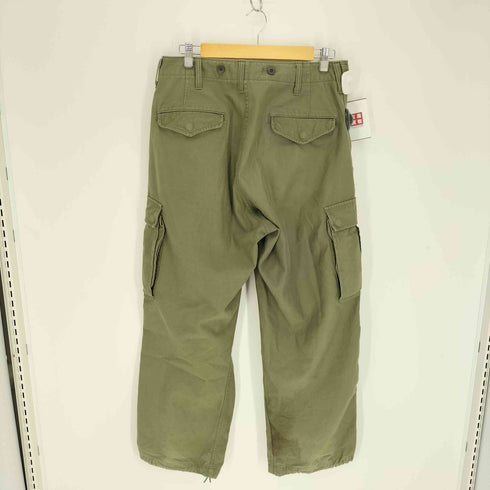 ナイジェルケーボン NIGEL CABOURN ARMY CARGO PANT KHAKI BACK SATIN MAIN LINE アーミー カーゴ パンツ バック サテン メンズ 32