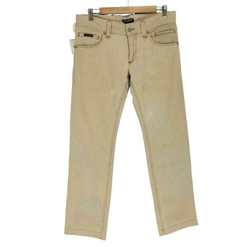 ドルチェアンドガッバーナ DOLCE&GABBANA MADE IN ITALY ストレートデニムパンツ メンズ JPN:46