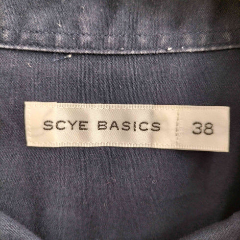 サイベーシックス SCYE BASICS ×Bshop 別注 半袖ブロード オーバーサイズシャツ メンズ 38