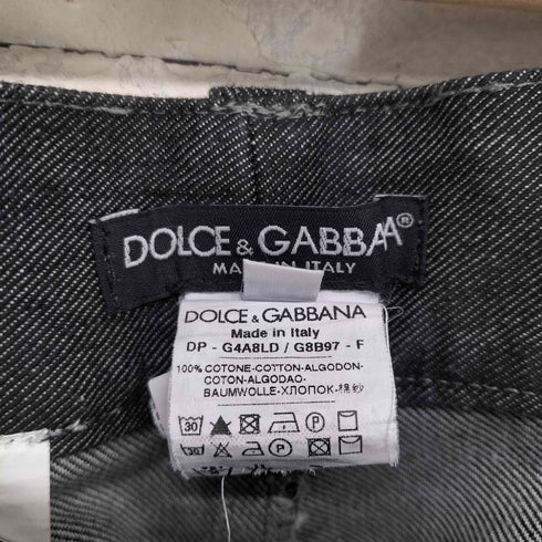 ドルチェアンドガッバーナ DOLCE&GABBANA MADE IN ITALY ストレートデニムパンツ メンズ 50