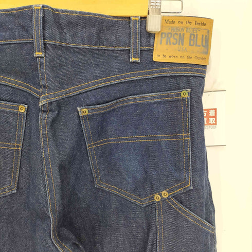 プリズンブルー PRSN BLU USA製 デニム ペインター パンツ メンズ W:34 L:34