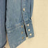 ラングラー Wrangler x Bshop 23ss 別注 WESTERN SHIRTS カットオフデニムウエスタンシャツ メンズ M